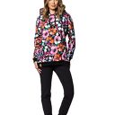Bluza damska Floral Bloom z kapturem - slow fashion z GOTS