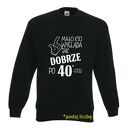 Bluza z nadrukiem dla solenizanta, urodzinowa, rocznica, data, rok, lata, prezent