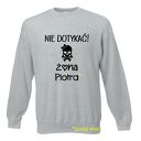 Bluza z nadrukiem dla narzeczonej, żony, prezent, urodziny, święta, najlepsza