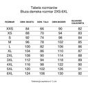 Bluza damska oversize LUMA brązowa z kapturem