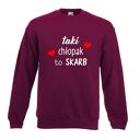 Bluza z nadrukiem dla narzeczonego, męża, prezent mąż, chłopak, urodziny, walentynki