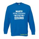 Bluza z nadrukiem, prezent najlepsza kucharka, urodziny, restauracja, gastronomia