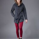 Bluza Saloni Long z kapturem - ręcznie szyta na zamek