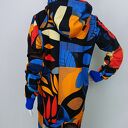 Ręcznie szyta bluza damska rozpinana Bauhaus Style Margot - rozm. XL