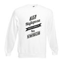 Bluza z nadrukiem dla mamy, prezent mamusi, urodziny, święta, najlepsza, będę