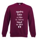 Bluza z nadrukiem dla taty, prezent najlepszy, urodziny tatusia, święta, od dzieci