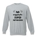 Bluza z nadrukiem dla narzeczonego, męża, prezent mąż, chłopak, urodziny, walentynki