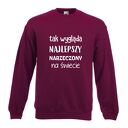 Bluza z nadrukiem dla narzeczonego, męża, prezent mąż, chłopak, urodziny, walentynki