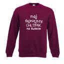 Bluza z nadrukiem dla narzeczonego, męża, prezent mąż, chłopak, urodziny, walentynki