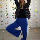 Bomberka oversize chabry i nagietki