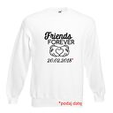 Bluza z nadrukiem dla przyjaciółki, psiapsi, najlepszej koleżanki, sister, prezent