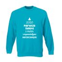 Bluza z nadrukiem pierwsze z mężem, chłopakiem, imię, we trójkę, mikołajki, prezent