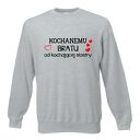 Bluza z nadrukiem dla brata, prezent najlepszy brat, urodziny brother, święta