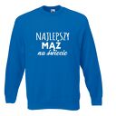 Bluza z nadrukiem dla narzeczonego, męża, prezent mąż, chłopak, urodziny, walentynki