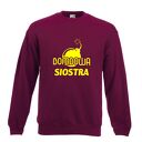 Bluza z nadrukiem, prezent najlepsza siostra, sis, koszulki dla sióstr, urodziny