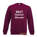 Bluza z nadrukiem dla brata, prezent najlepszy brat, urodziny brother, święta