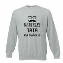 Bluza z nadrukiem dla taty, prezent najlepszy, urodziny tatusia, święta, od dzieci