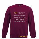 Bluza z nadrukiem dla taty, prezent najlepszy, urodziny tatusia, święta, od dzieci
