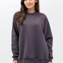 Bluza Basic Ciepła Seda - Grafit