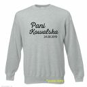 Bluza z nadrukiem dla narzeczonej, żony, prezent, urodziny, święta, najlepsza
