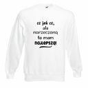 Bluza z nadrukiem dla narzeczonego, męża, prezent mąż, chłopak, urodziny, walentynki