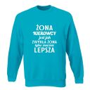 Bluza z nadrukiem dla kierowcy, prezent do pracy, urodziny, święta, tir, tirowiec