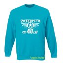 Bluza z nadrukiem dla solenizanta, urodzinowa, rocznica, data, rok, lata, prezent