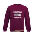 Bluza z nadrukiem dla taty, prezent najlepszy, urodziny tatusia, święta, od dzieci
