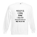 Bluza z nadrukiem dla narzeczonego, męża, prezent mąż, chłopak, urodziny, walentynki