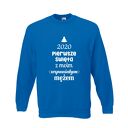 Bluza z nadrukiem pierwsze z mężem, chłopakiem, imię, we trójkę, mikołajki, prezent