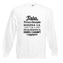 Bluza z nadrukiem dla taty, prezent najlepszy, urodziny tatusia, święta, od dzieci