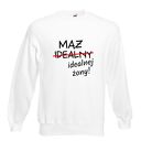 Bluza z nadrukiem dla narzeczonego, męża, prezent mąż, chłopak, urodziny, walentynki