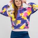 BLUZA Z KAPTUREM - PEŁNA BARW"