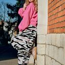 Barbie Tingz / bluza z obszernymi rękawami - oversize w Barbie Pink