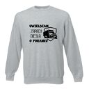 Bluza z nadrukiem dla kierowcy, prezent do pracy, urodziny, święta, tir, tirowiec
