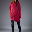 Asymetryczna bluza Ashmita z kapturem i zamkiem - NavahoClothing