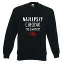 Bluza z nadrukiem dla narzeczonego, męża, prezent mąż, chłopak, urodziny, walentynki