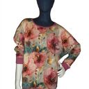 Bluza damska MALOWANE KWIATY