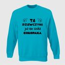 Bluza z nadrukiem dla dziewczyny, kobiety, żony, siostry, prezent, walentynki, dzień
