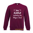 Bluza z nadrukiem dla taty, prezent najlepszy, urodziny tatusia, święta, od dzieci