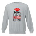 Bluza z nadrukiem dla narzeczonej, żony, prezent, urodziny, święta, najlepsza