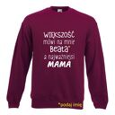 Bluza z nadrukiem dla mamy, prezent mamusi, urodziny, święta, najlepsza, będę