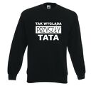 Bluza z nadrukiem dla taty, prezent najlepszy, urodziny tatusia, święta, od dzieci