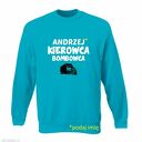 Bluza z nadrukiem dla kierowcy, prezent do pracy, urodziny, święta, tir, tirowiec