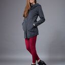 Bluza Saloni Long z kapturem - ręcznie szyta na zamek