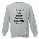 Bluza z nadrukiem dla taty, prezent najlepszy, urodziny tatusia, święta, od dzieci