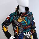 Bluza damska z kominem AFRYKA Z KOMINEM