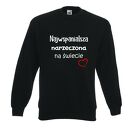 Bluza z nadrukiem dla narzeczonej, żony, prezent, urodziny, święta, najlepsza
