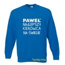 Bluza z nadrukiem dla kierowcy, prezent do pracy, urodziny, święta, tir, tirowiec