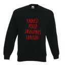 Bluza z nadrukiem dla taty, prezent najlepszy, urodziny tatusia, święta, od dzieci